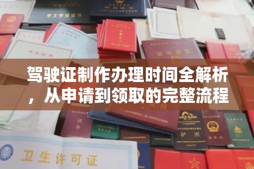 沙坡头驾驶证制作办理时间全解析，从申请到领取的完整流程